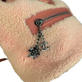 Chanel Paris-Salzburg Pink Shearling Mountain Backpack 2015