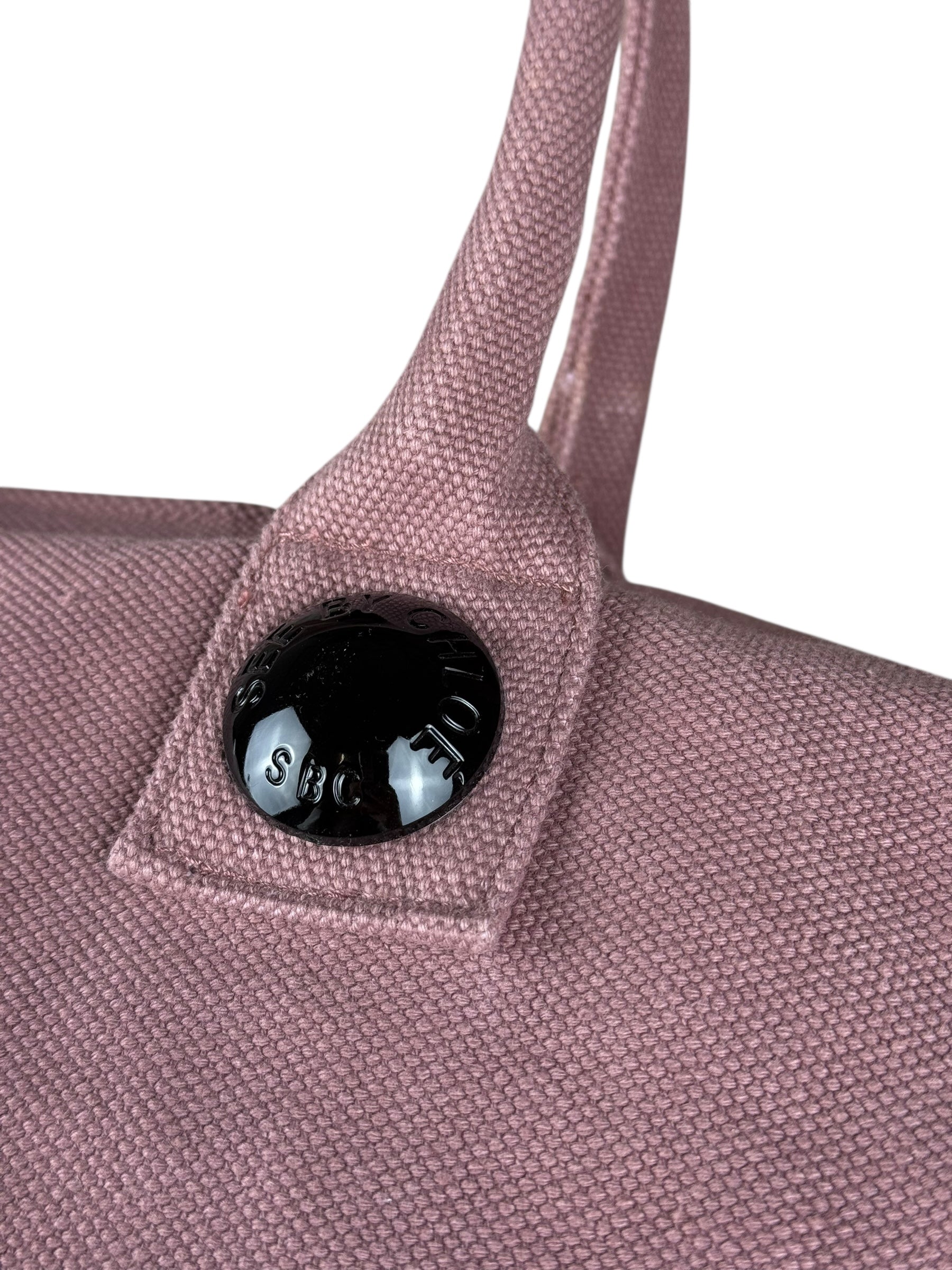 See By Chloé Purple Canvas Weekender Bag