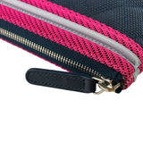 Chanel Navy Quilted Fluo Boy Medium O-Case Clutch