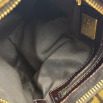 Fendi Vintage Zucca Patent Canvas Tote Bag