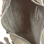 Balenciaga Black Denim Le Cagole XS Shoulder Bag