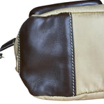 Prada Tessuto Buckle Shoulder Bag