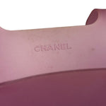 Chanel Purple Jelly Rubber Small Tote Bag Early 2000's