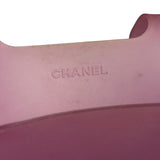 Chanel Purple Jelly Rubber Small Tote Bag Early 2000's