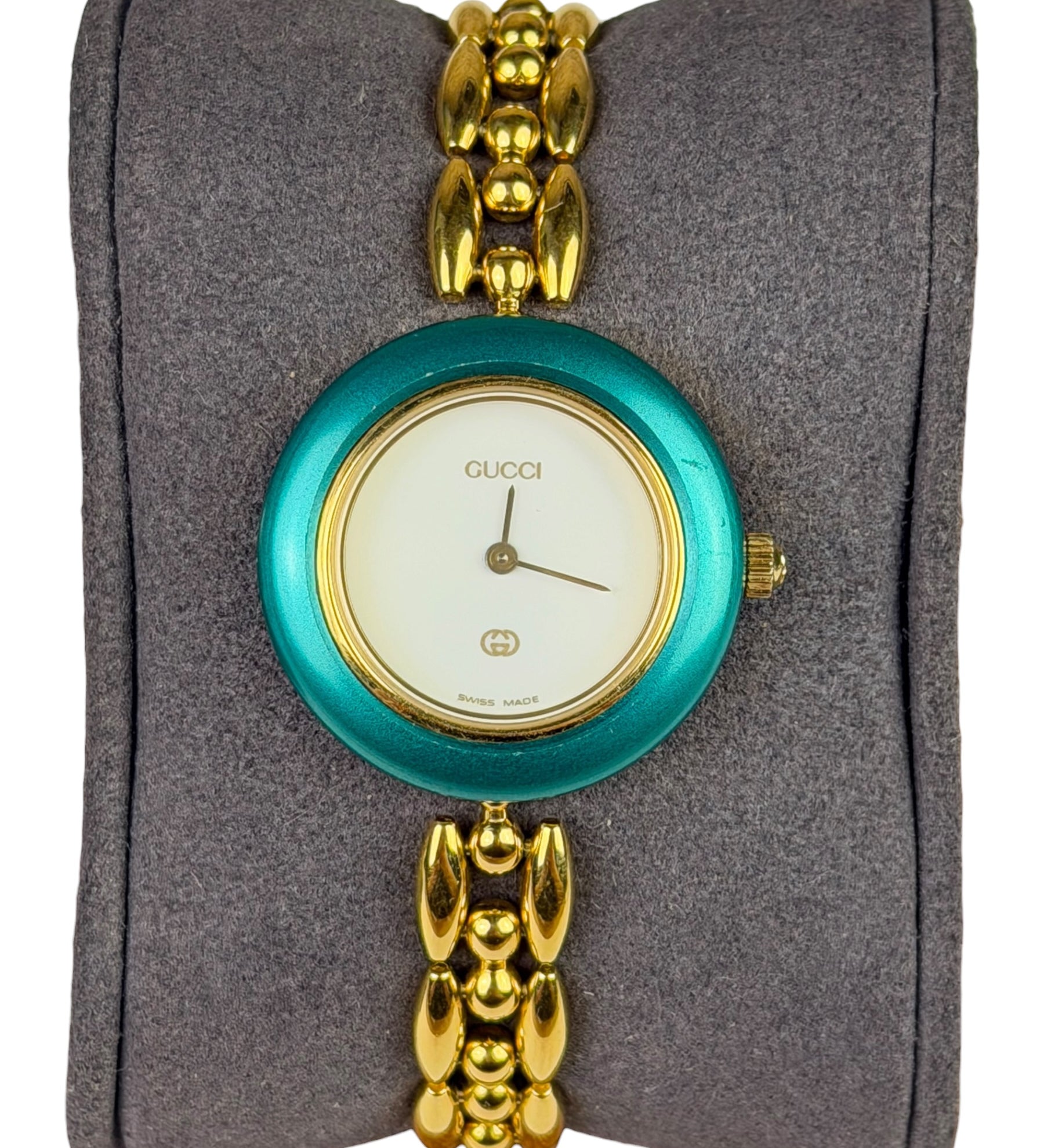 Gucci Interchangeable Bezel Chain Link Band