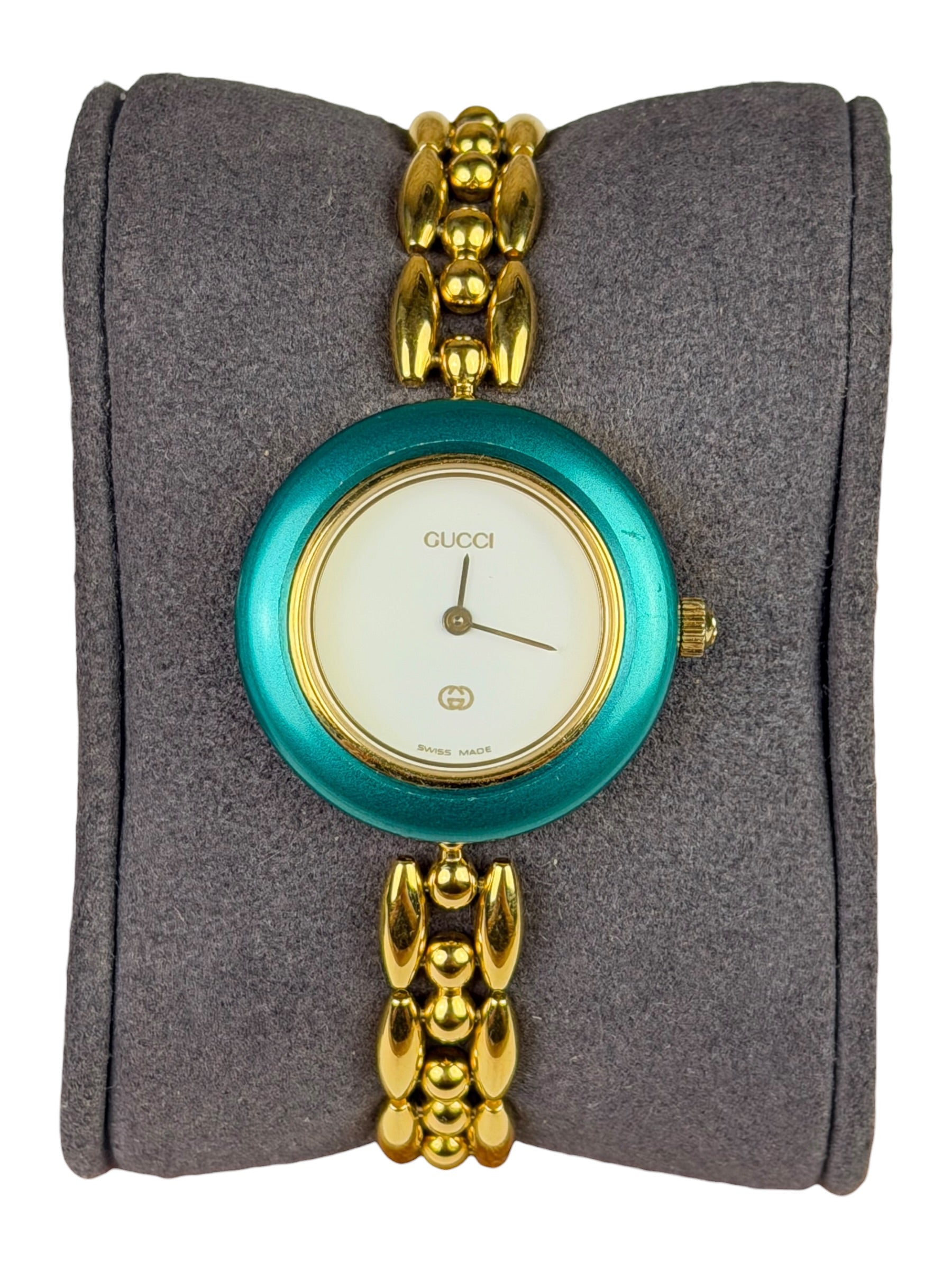 Gucci Interchangeable Bezel Chain Link Band