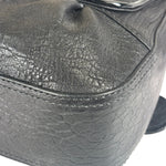 Fendi Black Patent Leather Trim B Bis Shoulder Bag