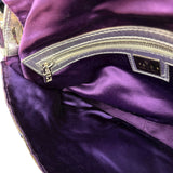 Fendi Vintage Embroidered Patchwork Baguette