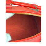 Louis Vuitton Castillian Red Epi Leather Speedy Mini Handbag