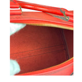Louis Vuitton Castillian Red Epi Leather Speedy Mini Handbag