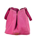 Prada Vintage Pink M Canapa Tote