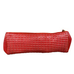 Miu Miu Bicolor Leather Striking Patterned Clutch