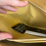 Chanel Beige Calfskin Kelly Top Handle Bag 2001