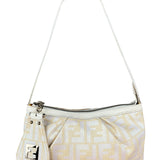 Fendi Sparkle Zucca Pochette Shoulder Bag