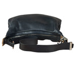 Gucci Black Leather Silhouette Hobo Bag