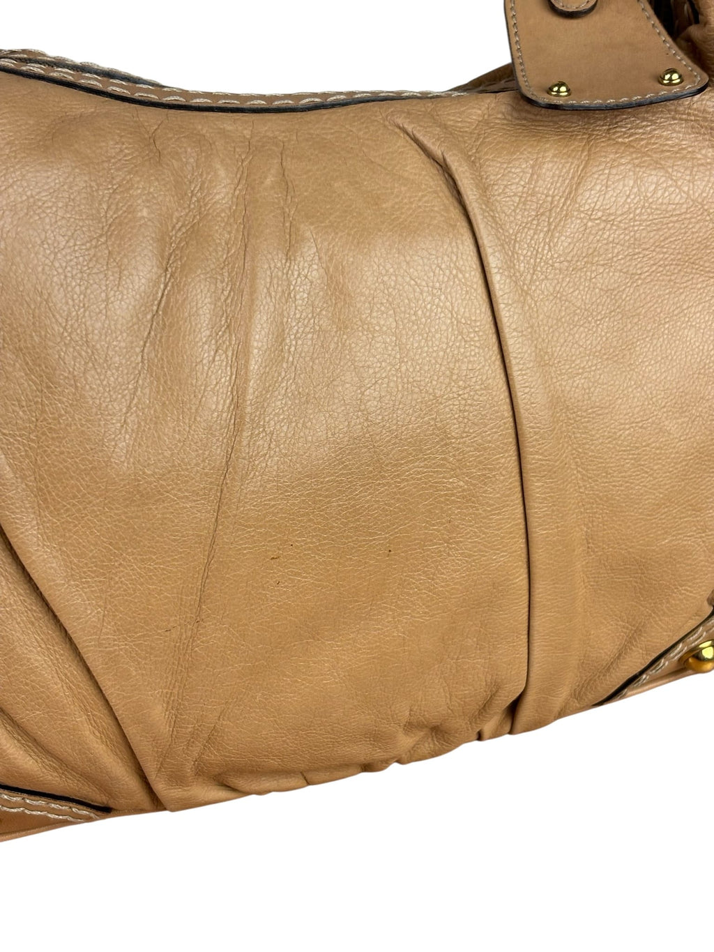 Gucci Jockey Hobo Light Brown