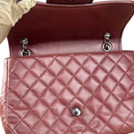 Chanel Burgundy Elementary Chic Flap 2018