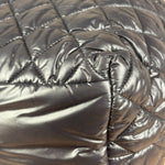 Chanel Black Quilted Nylon Coco Cocoon Puffer Tote Bag 2011