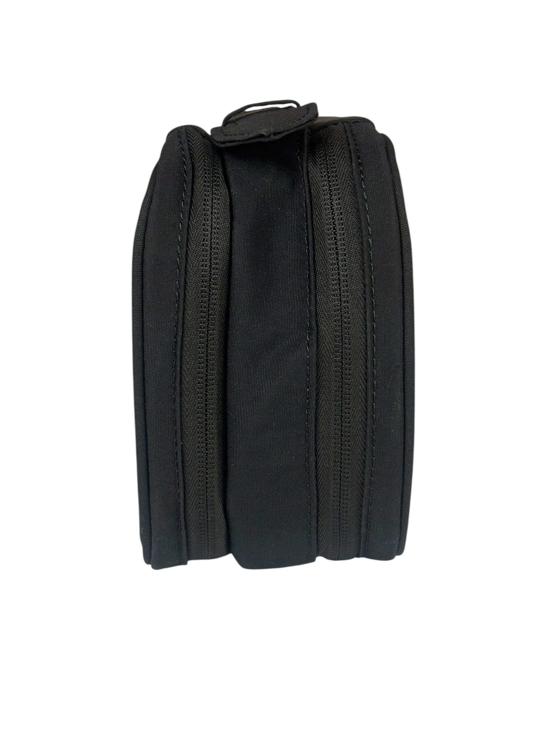 Prada Beauty Black Canvas Travel Cosmetic Pouch