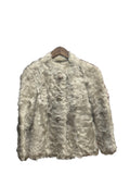 Vintage Nakamura Grey Kalgan Lamb Fur Coat
