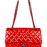 Chanel Classic Red Medium Double Flap Bag