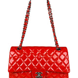 Chanel Classic Red Medium Double Flap Bag