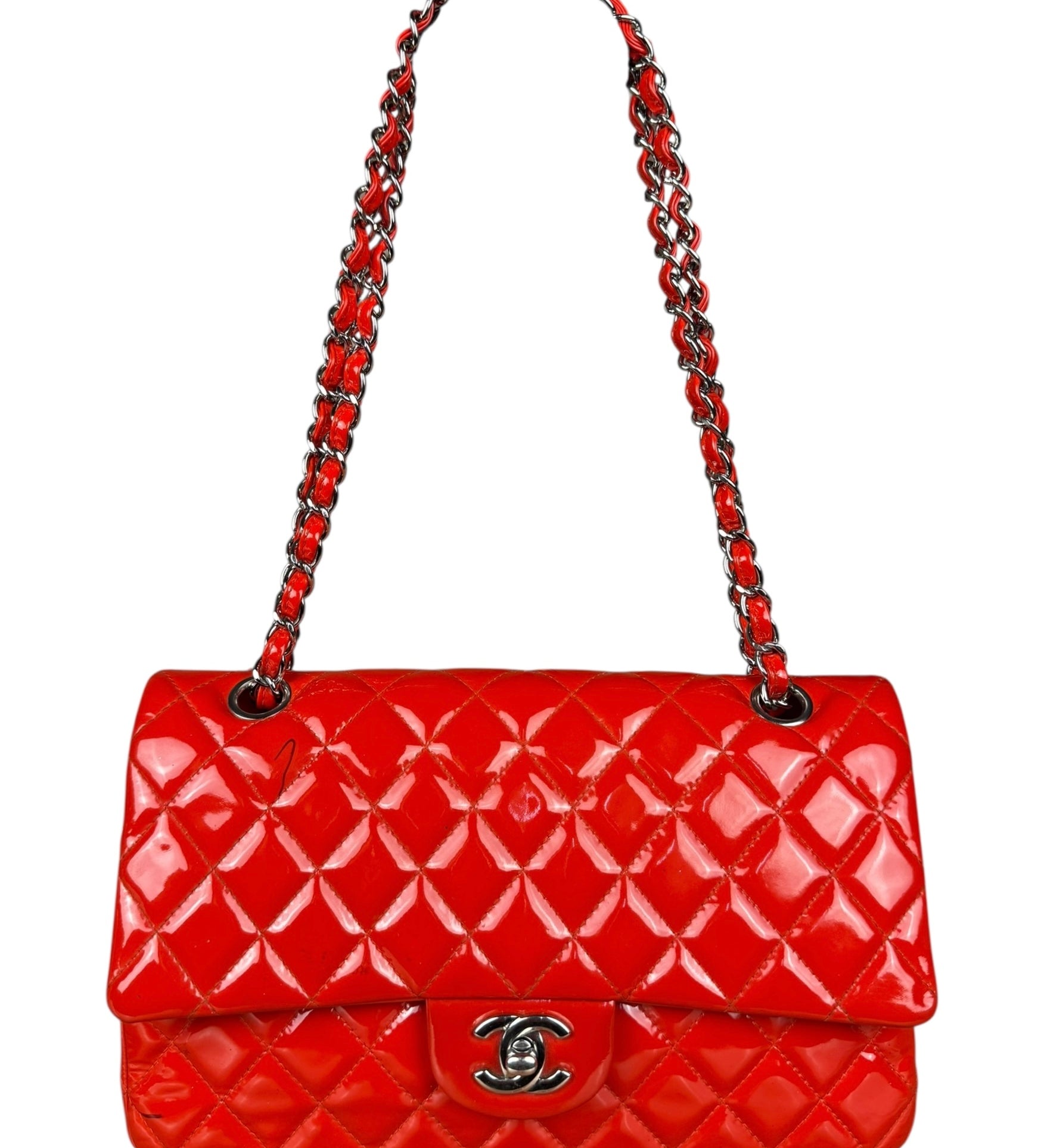 Chanel Classic Red Medium Double Flap Bag