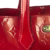 Louis Vuitton Monogram Red Vernis Wilshire PM