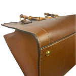 Gucci Peanut Brown Leather Diana Medium Tote