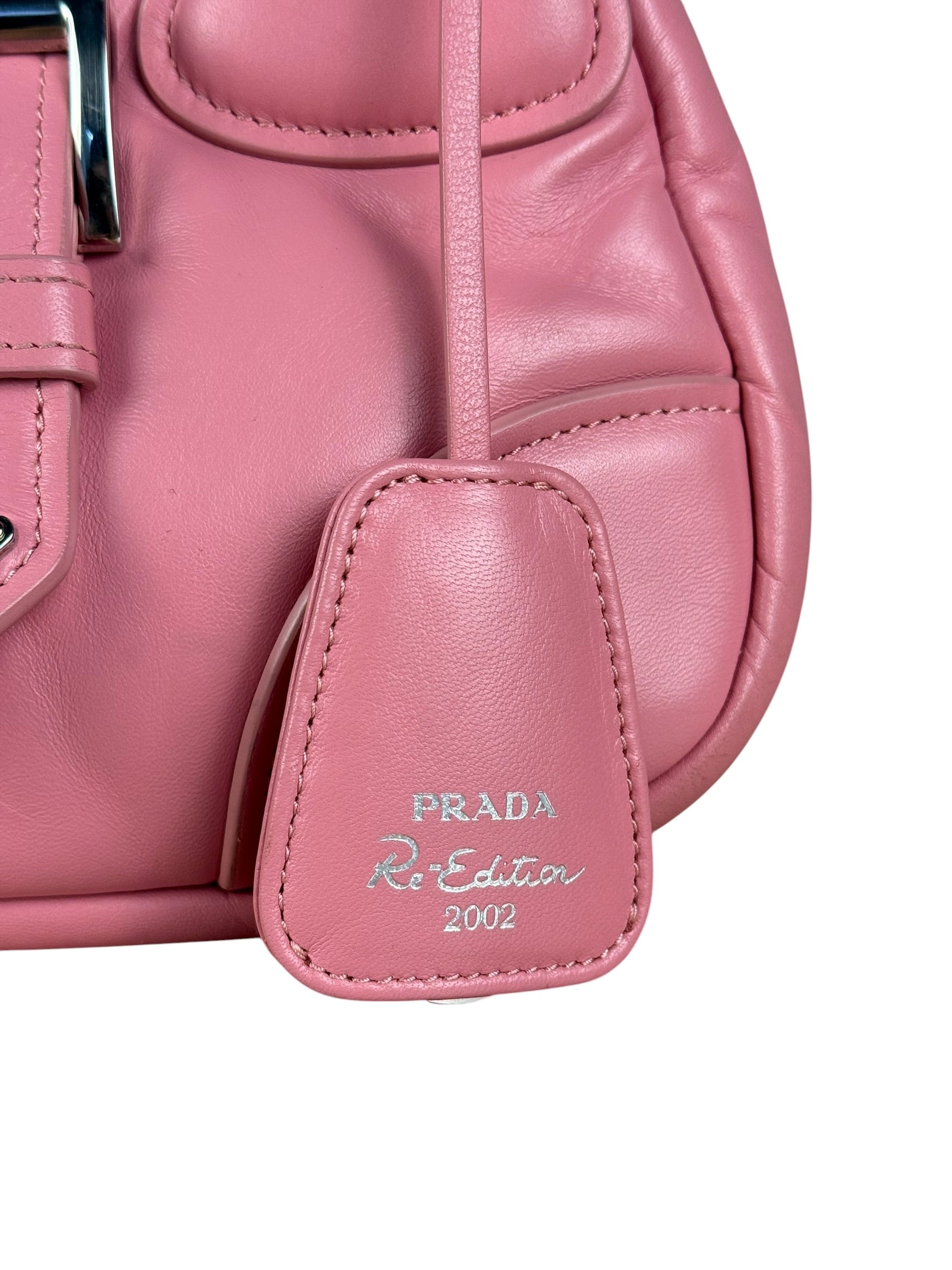 Prada Re-Edition 2002 Moon Bag Pink