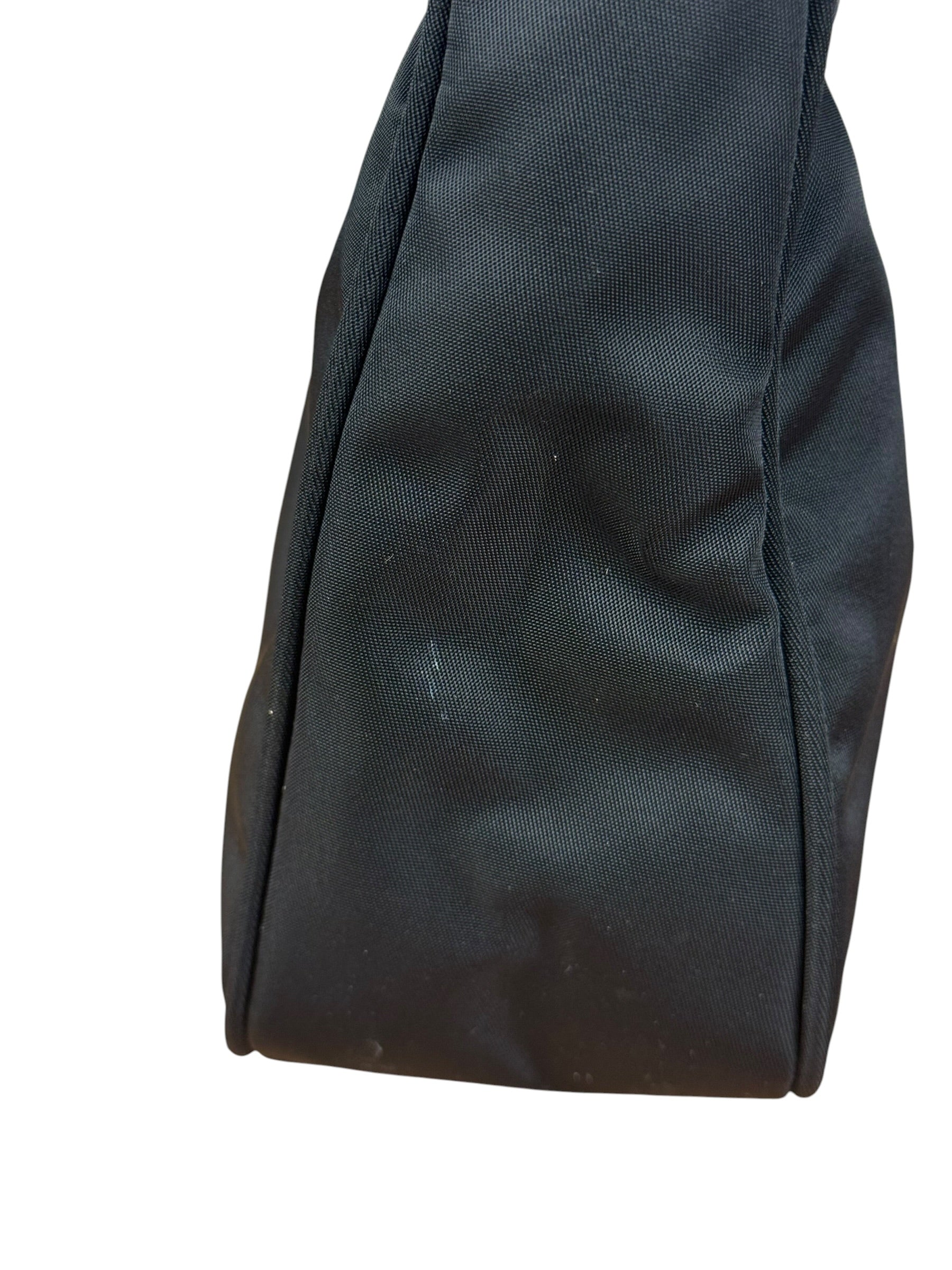 Prada Vintage Black Nylon Pochette