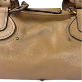 Chloe Brown Leather Paddington Shoulder Bag