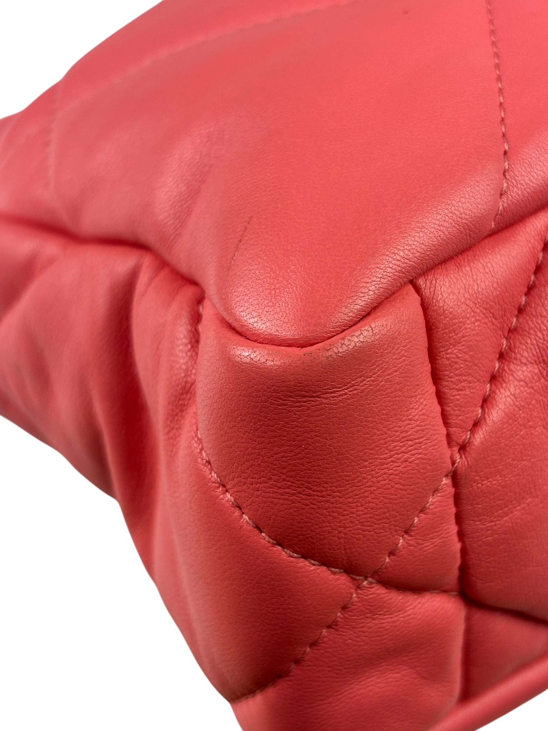 Chanel Pink Quilted Lambskin Flap Bag 2020