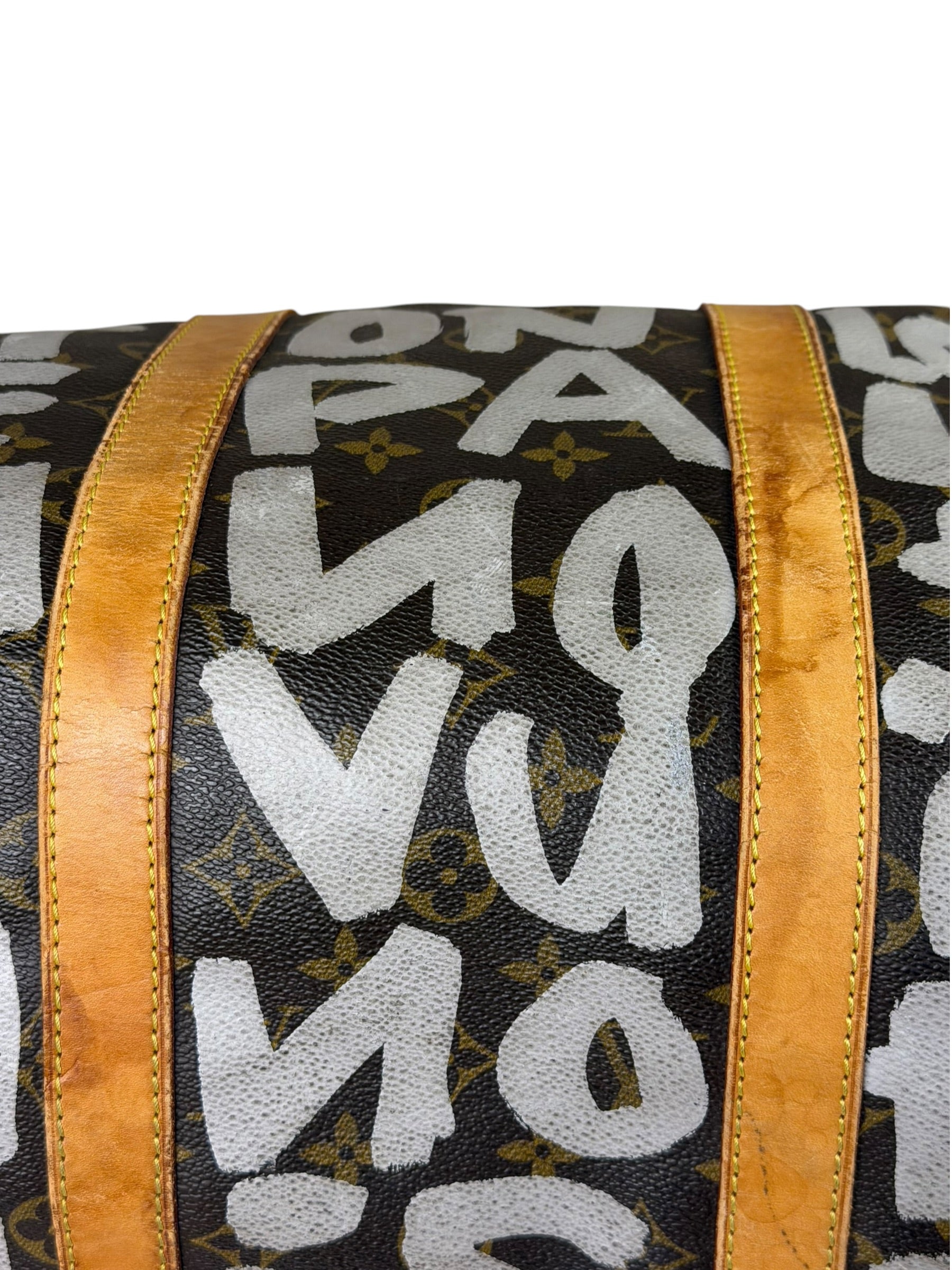 Louis Vuitton x Stephen Sprouse Monogram Graffiti Keepall 50