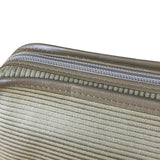 YSL Vintage Grey Leather Travel Pouch