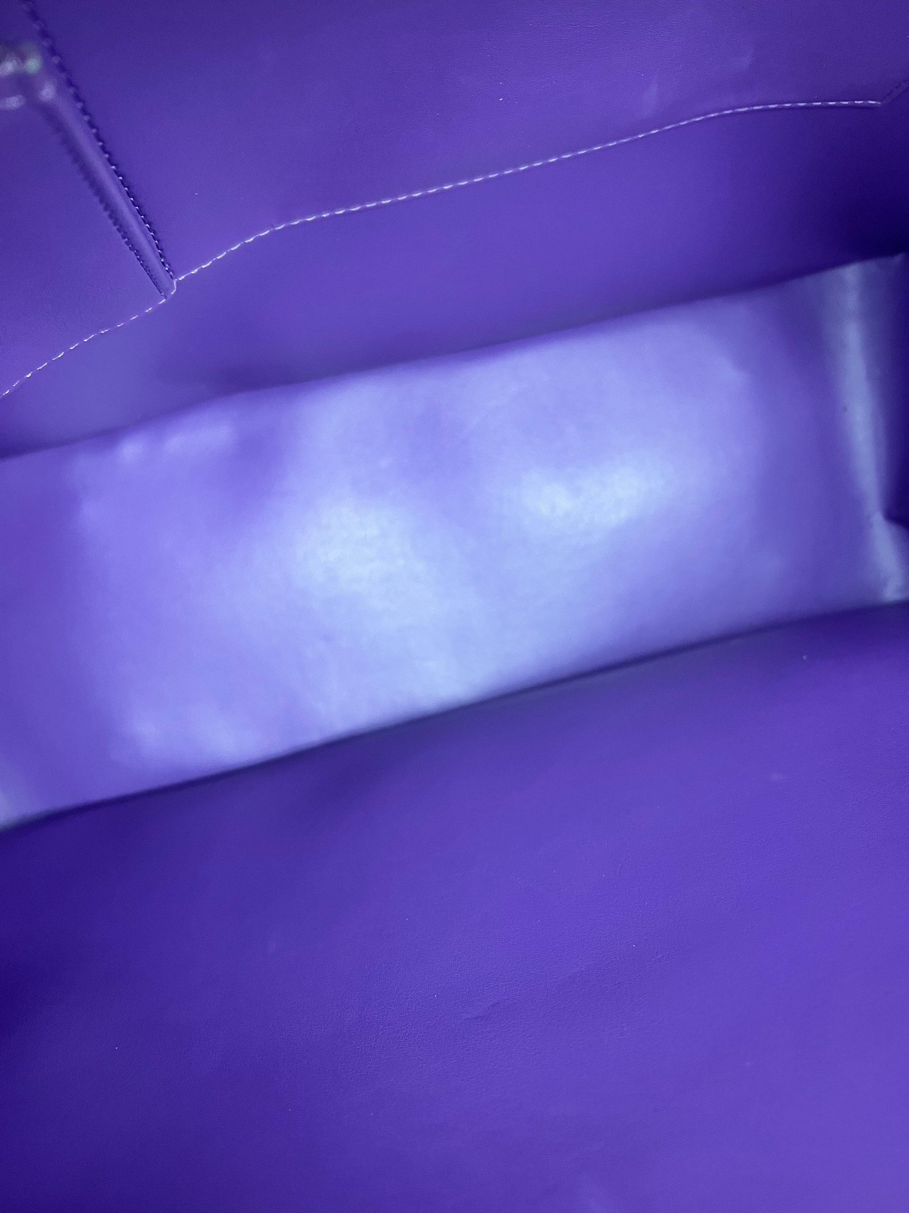 Louis Vuitton Vernis Purple Sutton Handbag