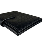Bottega Veneta Intercciato Black Passport Holder