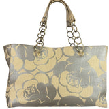 Chanel Camellia Raffia Tote 2004