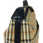 Burberry Haymarket Check Shadow Horse Canvas Shoulder Bag