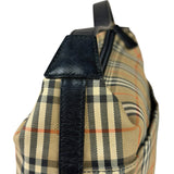 Burberry Haymarket Check Shadow Horse Canvas Shoulder Bag