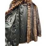 Saga Brown Mink Fur Coat