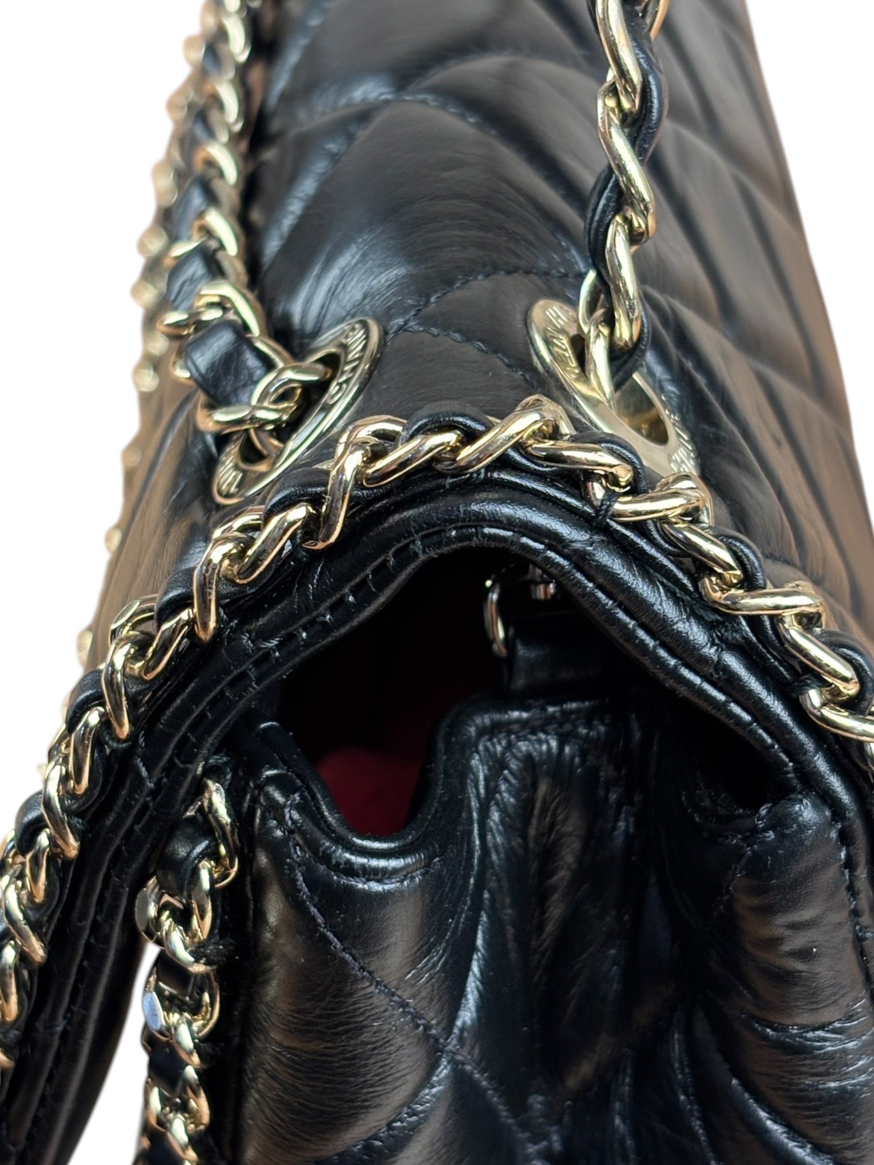 Chanel Black Quilted Leather Flap Bag 2019
