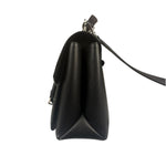 Louis Vuitton Black Pebbled Leather Taurillon Lockme Two-Way Bag