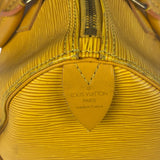 Louis Vuitton Yellow Epi Leather Speedy 25