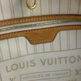 Louis Vuitton Damier Azur Neverfull MM w/ Pouch