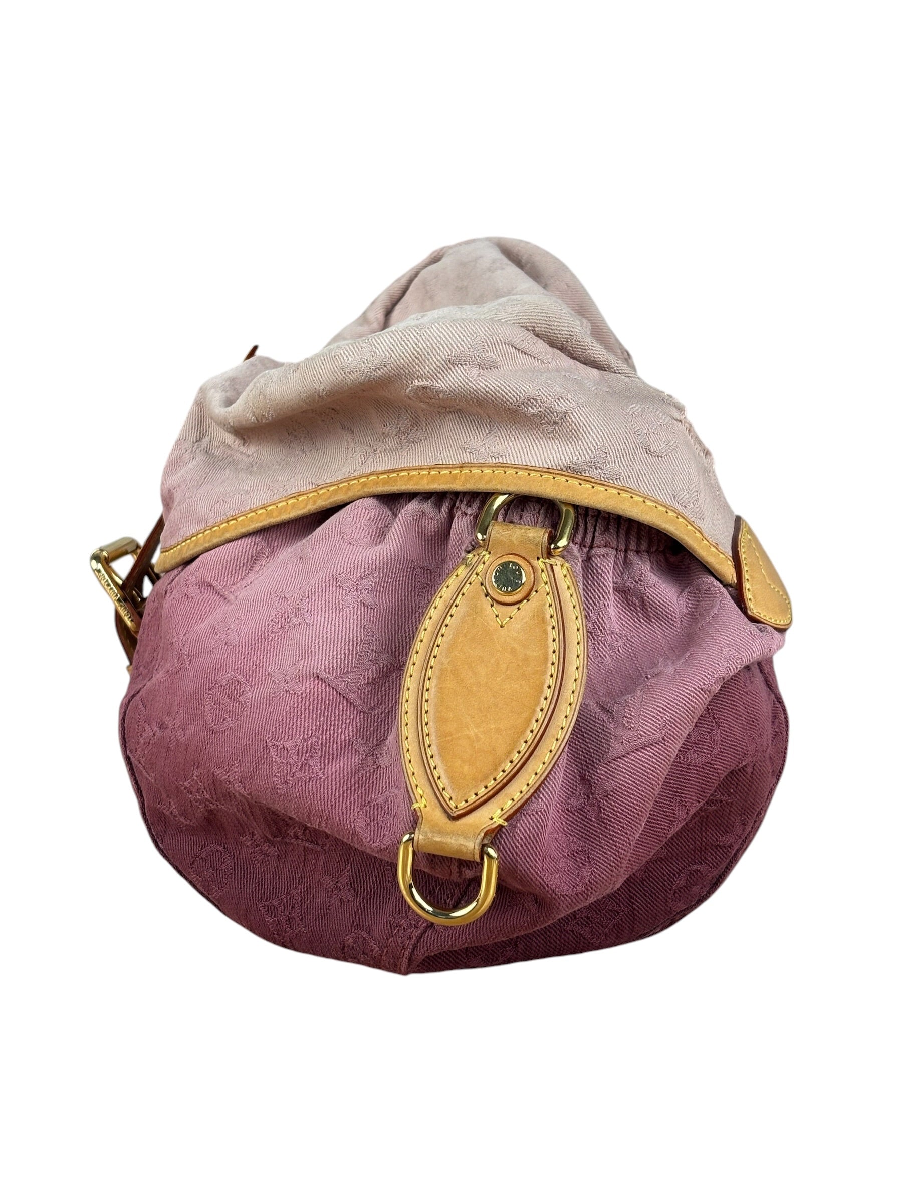 Louis Vuitton Bicolor Denim Monogram Sunshine Crossbody Bag