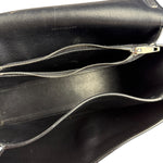 Balenciaga Crush Sling Shoulder Bag Black Leather