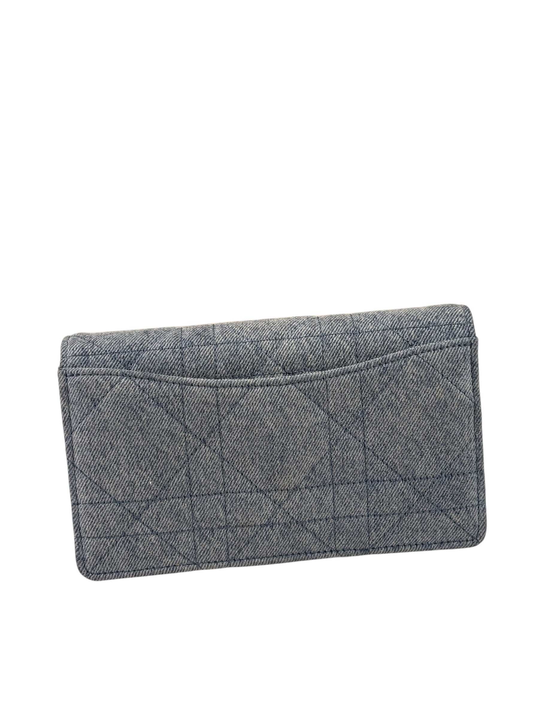 Christian Dior Denim Caro Crossbody