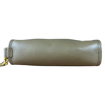 YSL Vintage Grey Leather Travel Pouch