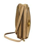 Fendi Vintage Brown Janus Crossbody Bag